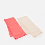 femmes Lot de 2 foulards rose/nude 006BT2713 Anna Field