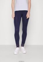 femmes Lot de 2 pantalons leggings noir/bleu foncé 006BT657 Anna Field - Image 4