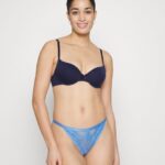femmes Lot de 2 soutiens-gorge à armatures bleu/rose 006BT947 Anna Field