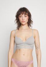 femmes Lot de 2 soutiens-gorge triangle gris/rose 006BT924 Anna Field - Image 4