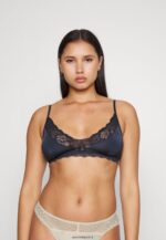 femmes Lot de 2 soutiens-gorge triangle rose/bleu 006BT939 Anna Field - Image 4