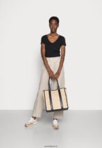 femmes Lot de 2 t-shirts basiques noir 006BT354 Anna Field