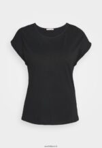 femmes Lot de 3 t-shirts basiques noir/blanc/gris clair chiné 006BT266 Anna Field - Image 12