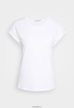 femmes Lot de 3 t-shirts basiques noir/blanc/gris clair chiné 006BT266 Anna Field - Image 13