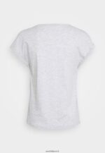 femmes Lot de 3 t-shirts basiques noir/blanc/gris clair chiné 006BT266 Anna Field - Image 3