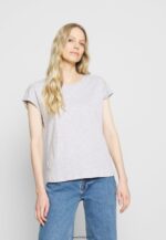 femmes Lot de 3 t-shirts basiques noir/blanc/gris clair chiné 006BT266 Anna Field - Image 9
