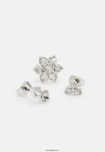 femmes Lot de 5 boucles d'oreilles argentées 006BT2662 Anna Field - Image 3