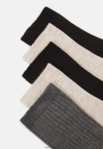 femmes Lot de 5 chaussettes beige/noir/gris 006BT1120 Anna Field - Image 2