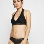 femmes Lot de 7 slips en dentelle nouvelle variation de slips micro panel greer noir 006BT956 Anna Field