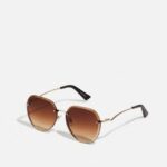 femmes lunettes de soleil dorées 006BT2703 Anna Field