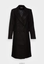 femmes manteau classique noir 006BT913 Anna Field