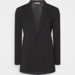femmes manteau court noir 006BT710 Anna Field