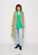 femmes manteau court vert 006BT718 Anna Field - Image 2