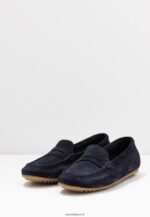 femmes mocassins cuir bleu 006BT1860 Anna Field - Image 5