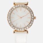 femmes montre blanc/or rose 006BT2780 Anna Field
