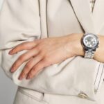 femmes montre chronographe argentée 006BT2793 Anna Field