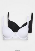 femmes nadine 2pp tshirt soutien gorge t shirt soutien gorge noir 006BT929 Anna Field - Image 6
