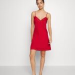 femmes nuisette rouge 006BT1047 Anna Field