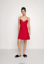 femmes nuisette rouge 006BT1047 Anna Field