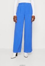 femmes pantalon bleu 006BT607 Anna Field
