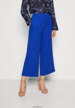 femmes pantalon bleu 006BT641 Anna Field
