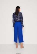 femmes pantalon bleu 006BT641 Anna Field - Image 3