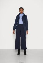 femmes pantalon bleu foncé 006BT614 Anna Field - Image 2
