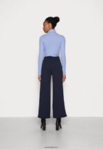 femmes pantalon bleu foncé 006BT614 Anna Field - Image 3