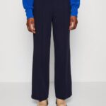 femmes pantalon bleu foncé 006BT617 Anna Field