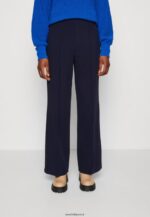 femmes pantalon bleu foncé 006BT617 Anna Field