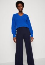 femmes pantalon bleu foncé 006BT617 Anna Field - Image 4
