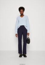 femmes pantalon bleu foncé 006BT626 Anna Field - Image 2