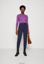 femmes pantalon bleu foncé 006BT629 Anna Field - Image 2