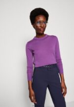 femmes pantalon bleu foncé 006BT629 Anna Field - Image 4