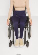 femmes pantalon bleu foncé 006BT643 Anna Field - Image 7