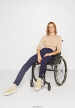 femmes pantalon bleu foncé 006BT643 Anna Field - Image 8