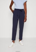 femmes pantalon bleu foncé 006BT645 Anna Field