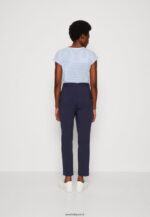femmes pantalon bleu foncé 006BT645 Anna Field - Image 3