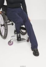 femmes pantalon bleu foncé 006BT647 Anna Field - Image 3