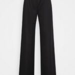 femmes pantalon noir 006BT602 Anna Field