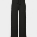 femmes pantalon noir 006BT613 Anna Field