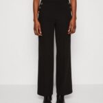 femmes pantalon noir 006BT618 Anna Field