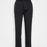 femmes pantalon noir 006BT630 Anna Field