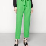 femmes pantalon vert 006BT627 Anna Field