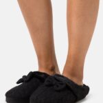 femmes pantoufles noires 006BT2278 Anna Field