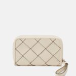 femmes portefeuille blanc cassé 006BT2820 Anna Field