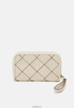 femmes portefeuille blanc cassé 006BT2820 Anna Field