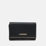 femmes portefeuille noir 006BT2796 Anna Field