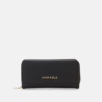 femmes portefeuille noir 006BT2804 Anna Field