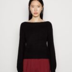 femmes pull noir 006BT834 Anna Field